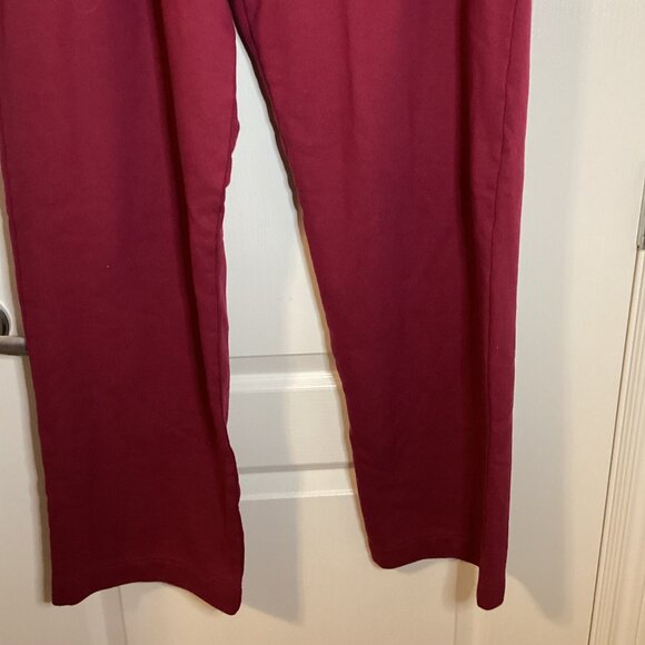 L.L.Bean Women's Sweatpants Size XL Regular Wide Leg Comfy Fit Warm Winter - Picture 3 of 8